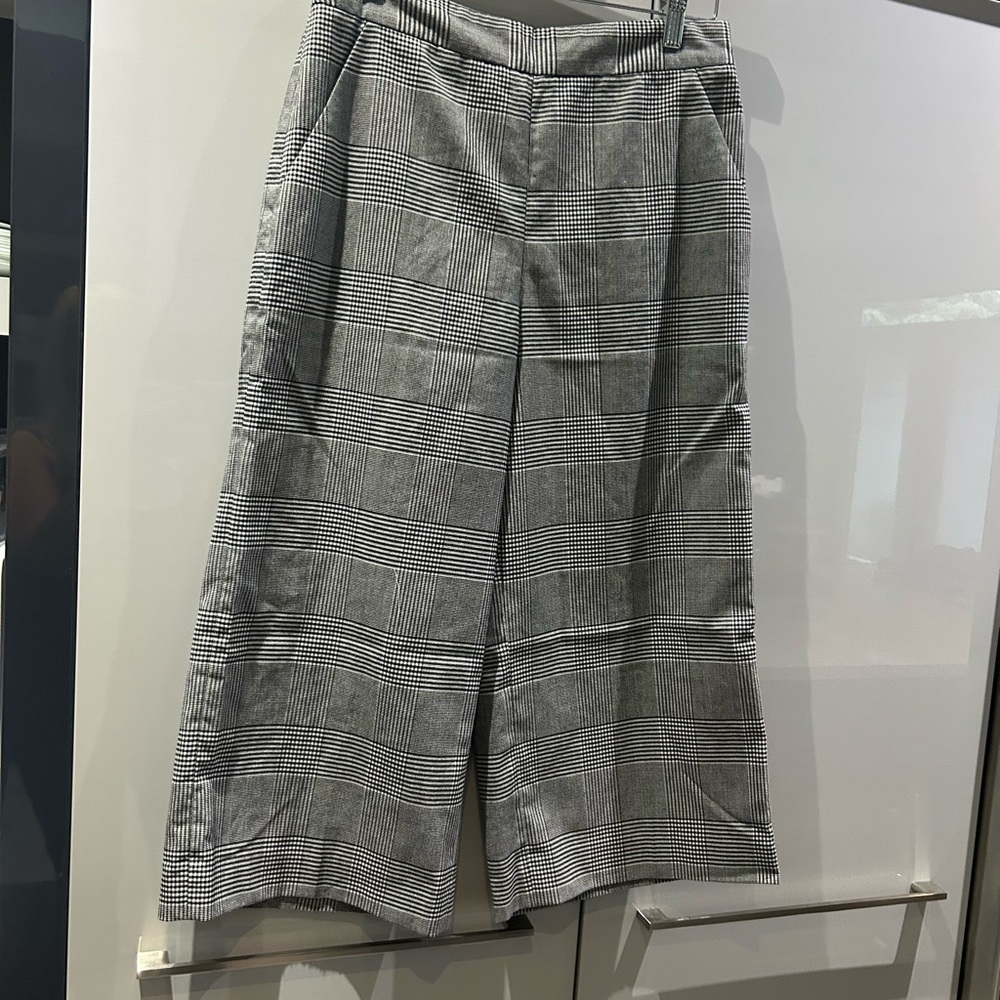 1.STATE Plaid Culottes Size 5